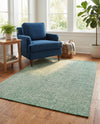 Berkshire Estate Collection Area Rug - Windsor (Green) Rectangle Green  lifestyle 6