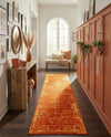 Riviera Elegance Collection Area Rug - Antibes (Orange) Runner Orange  lifestyle 63