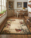Rural Charm Collection Area Rug - Meadowbrook Rectangle Cream  lifestyle 30