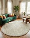 Majestic Manor Collection Area Rug - Versailles (Bone) Oval Bone  lifestyle 68