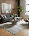 Studio Haven Collection Area Rug -  Gallery (Gray) Rectangle Gray  lifestyle 30