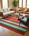 Urban Terrace Collection Area Rug -  Canopy Rectangle Multi  lifestyle 6