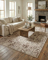 Andes Summit Collection Area Rug -  Merida Rectangle Dark Beige  lifestyle 16