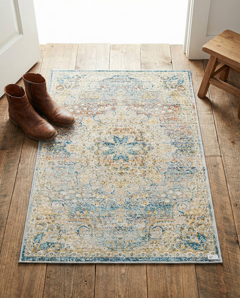 Coastal Haven Collection Area Rug - Seabreeze (Multi) Rectangle Multi  lifestyle 18