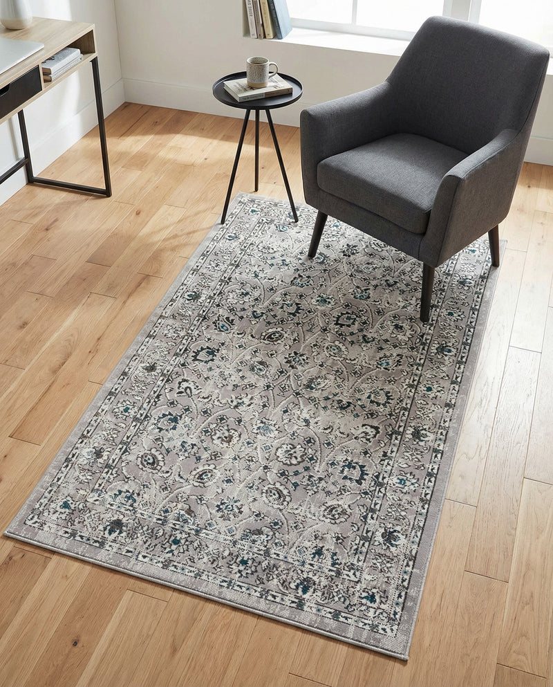Copenhagen Comfort Collection Area Rug - Frederiksberg Rectangle Gray  lifestyle 19