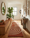 Briarwood Looms Collection Area Rug -  Multiton Runner Orange  lifestyle 8