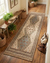 Savannah Threads Collection Area Rug -  Pampas Runner Beige  lifestyle 48