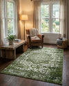 Georgetown Rugs Collection Area Rug - Dupont (Green) Rectangle Green  lifestyle 14