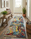 Autumnal Tapestry Collection Area Rug - Harvestville Runner Multi  lifestyle 66