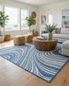 Urban Terrace Collection Area Rug - Soho Rectangle Blue  lifestyle 49