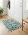 Urban Oasis Rugs Collection Area Rug -  Terrace (Teal) Rectangle Teal  lifestyle 27