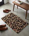 Hand Tufted Savannah Collection Area Rug - Serengeti Rectangle Beige and Black  lifestyle 9