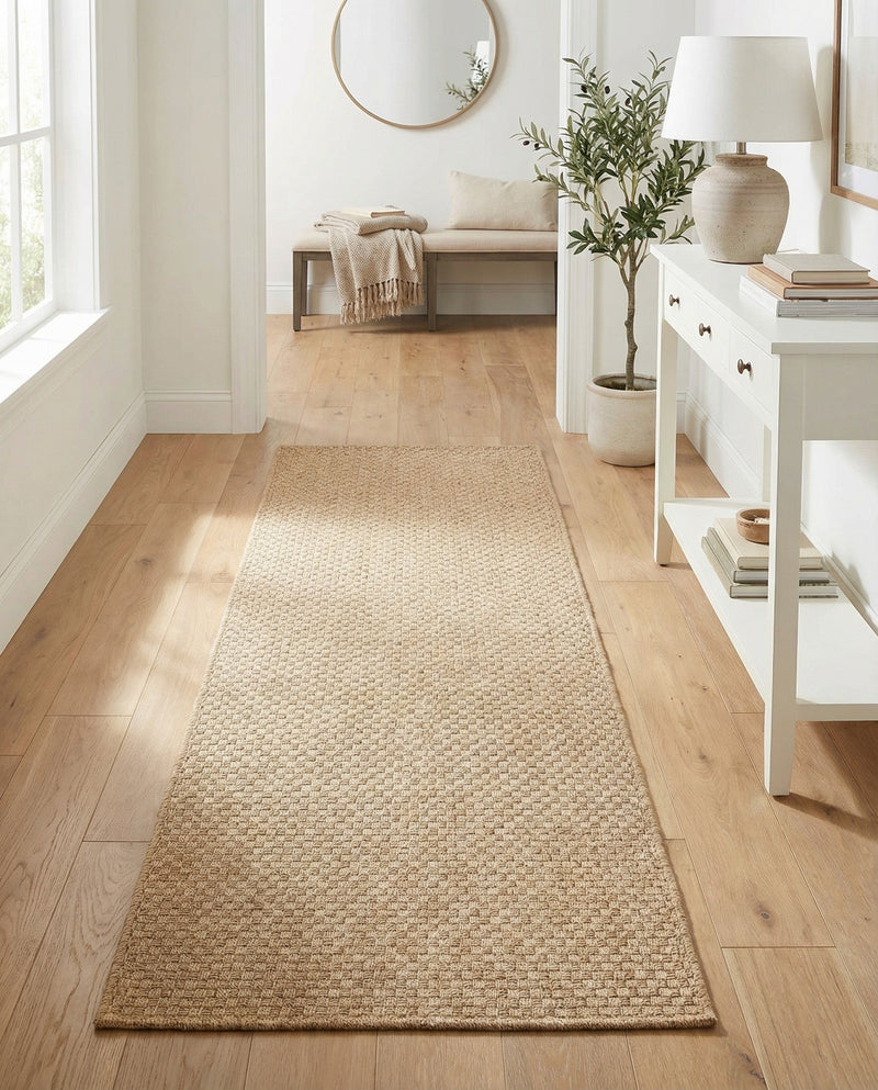 Sahara Sands Collection Area Rug -  Rosetta Runner Natural  lifestyle 57
