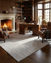 Berkshire Estate Collection Area Rug - Windsor (Grey Manor) Rectangle Grey Manor  lifestyle 6