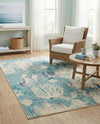 Sorrento Shores Collection Area Rug -  Vico Rectangle Light Blue  lifestyle 18