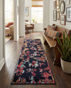 Brighton Terrace Collection Area Rug -  Roedean Runner Navy Blue  lifestyle 46