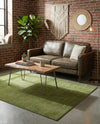 Soho Elegance Collection Area Rug - Chelsea (Green) Rectangle Green  lifestyle 20