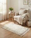 Cozy Cove Shag Collection Area Rug -  Harbor Rectangle Ivory  lifestyle 35