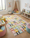 Wonder Tykes Collection Area Rug -  Kaleidoscope Rectangle Multi  lifestyle 5