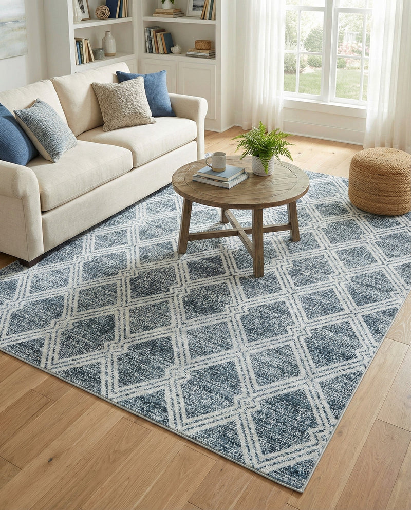 Aegean Elegance Washables Collection Area Rug -  Tinos Rectangle Ivory  lifestyle 71