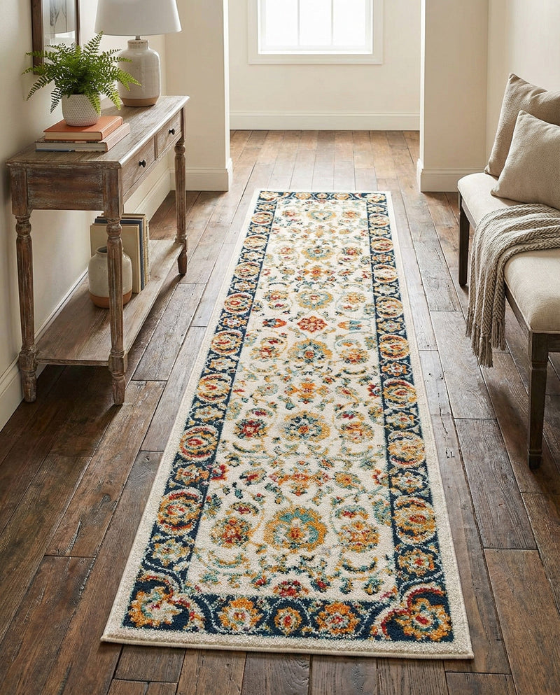 Adriana Terrace Collection Area Rug -  Positano (Multi) Runner Multi  lifestyle 65
