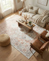 Parisian Elegance Collection Area Rug - Versailles (Rose Pink) Rectangle Rose Pink  lifestyle 7