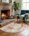 Georgetown Rugs Collection Area Rug - Dupont (Multi) Hearth Multi  lifestyle 93