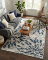 Savannah Elegance Collection Area Rug -  Riverfront Rectangle Gray  lifestyle 35