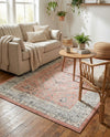 Adriana Terrace Collection Area Rug - Capri (Rose) Rectangle Rose  lifestyle 20