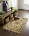 Versailles Elegance Collection Area Rug -  Montreuil Rectangle Light Green  lifestyle 59
