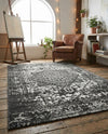 Georgetown Rugs Collection Area Rug - Dupont (Dark Gray) Rectangle Dark Gray  lifestyle 14