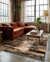 Neptune Elegance Collection Area Rug - Triton Rectangle Multi  lifestyle 10