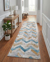 Dresden Elegance Collection Area Rug -  Bautzen Runner Blue  lifestyle 48