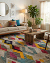 Sedona Vista Collection Area Rug -  Pricklypear Rectangle Multi  lifestyle 19