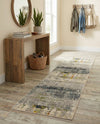 Chromatic Oasis Collection Area Rug -  Prism Runner Gray  lifestyle 41