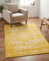 Georgetown Rugs Collection Area Rug - Dupont (Yellow) Rectangle Yellow  lifestyle 21