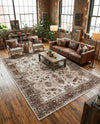 Andes Summit Collection Area Rug -  Aconcagua Rectangle Cream  lifestyle 23