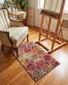 Trellis Mosaic Collection Area Rug - Arborville (Multi) Rectangle Multi  lifestyle 20
