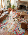 Sedona Vista Collection Area Rug -  Cholla Rectangle Multi  lifestyle 34
