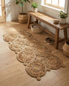 Woven Seaside Jute Collection Area Rug - Whittaker Runner Natural  lifestyle 71
