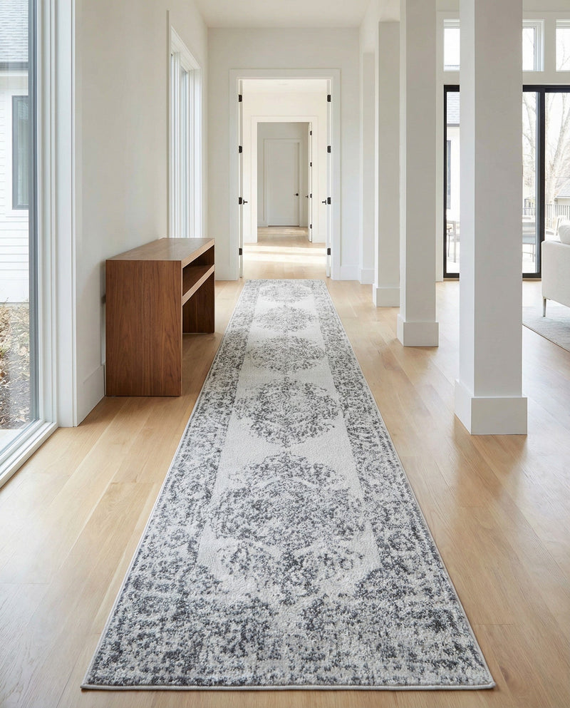 Cambridge Classics Collection Area Rug -  Magdalene (Ivory) Runner Ivory  lifestyle 38