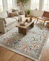 Seville Stripes Collection Area Rug -  Malaga (Ivory) Rectangle Ivory  lifestyle 14