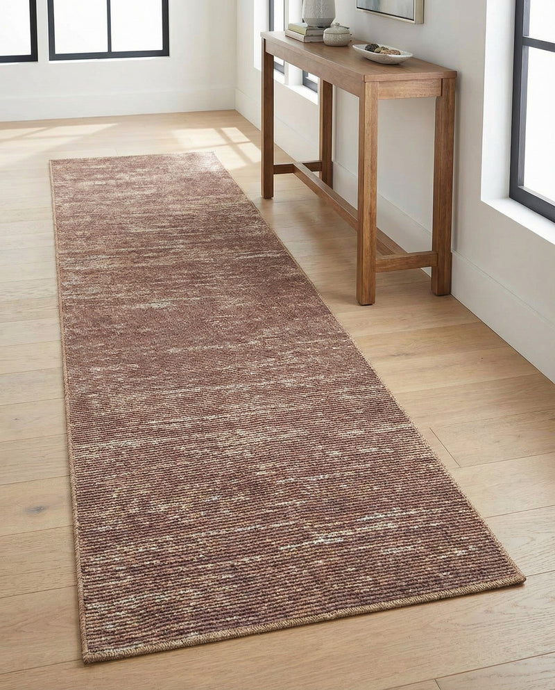 Sahara Essence Collection Area Rug - Oasis (Brown) Runner Brown  lifestyle 67
