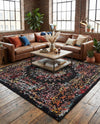 Brighton Terrace Collection Area Rug -  Withdean Square Multi  lifestyle 68