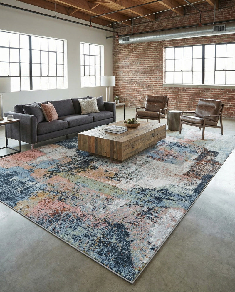 Aegean Elegance Washables Collection Area Rug -  Hydra Rectangle Multi  lifestyle 9