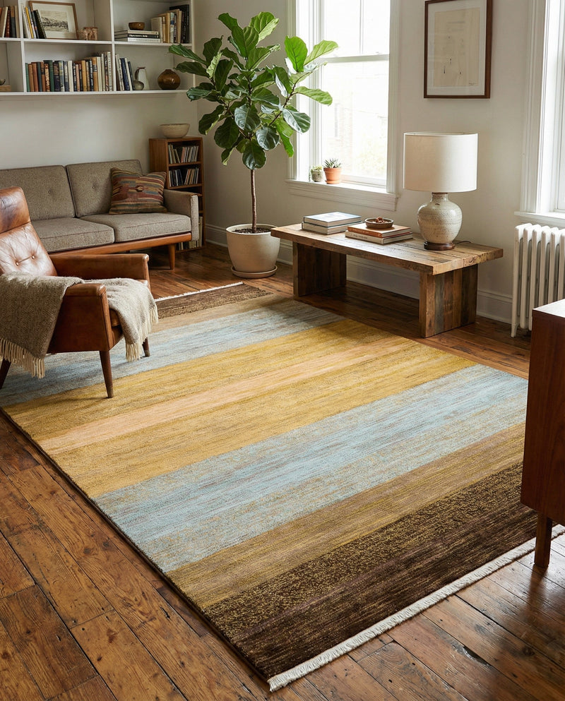 Zagros Oasis Collection Area Rug -  Mehran Rectangle Multi  lifestyle 16
