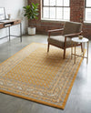 Soho Elegance Collection Area Rug -  Mercer (Orange) Rectangle Orange  lifestyle 11