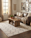 Trellis Mosaic Collection Area Rug - Arborville (Ivory) Rectangle Ivory  lifestyle 24