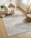 Bloomsbury Elegance Collection Area Rug -  Westminster Rectangle Gray  lifestyle 48