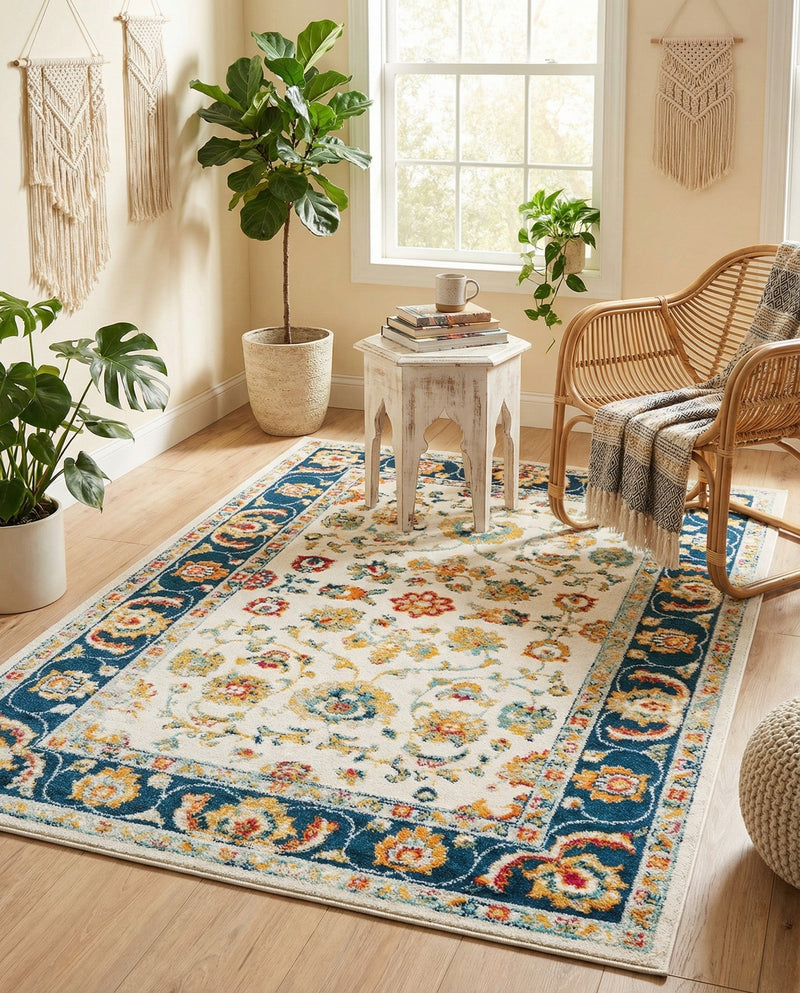 Adriana Terrace Collection Area Rug -  Positano (Multi) Rectangle Multi  lifestyle 24